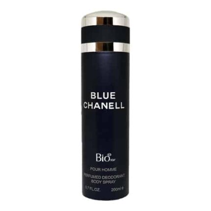 اسپری بدن بیو استار رایحه BLUE CHANELL